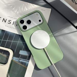 Funda para iPhone 17 Air, estilo original, delgada, con tacto de piel, diseño de bloques de color, cobertura total y a prueba de golpes - Product Image 2