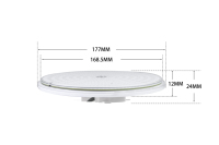 PAR56 Flache Harzgefüllte LED-Poolleuchte IP68 Wasserdicht RGB Farbwechsel Unterwasser-Schwimmbadlampe 12V LED-Glühbirnen-Ersatz