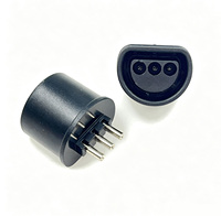 Connecteur de remplacement 3 broches à 180 degrés pour manette Nintendo 64 N64 – Pièce de réparation