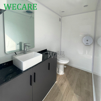 Wecare – Nouvelle toilette mobile extérieure personnalisée, remorque de camping, toilettes de luxe portables, salle de bain et douche à vendre