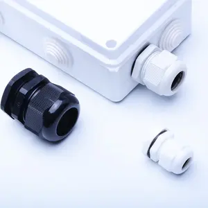 Plastic Waterproof Cable Connector Adjustable Nylon PG 21 Cable gland