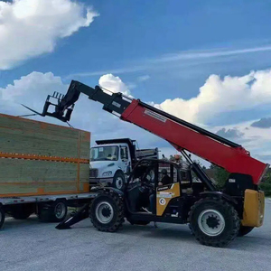 Montacargas telescópico todo en uno STH844A de 3 toneladas y 13,4 m de alcance, calidad de exportación, para canteras e ingeniería de construcción - Product Image 3