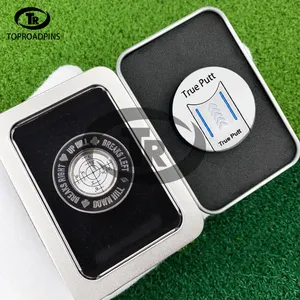 Wholesale Customized Multifunctional Level Golf Ball Markers