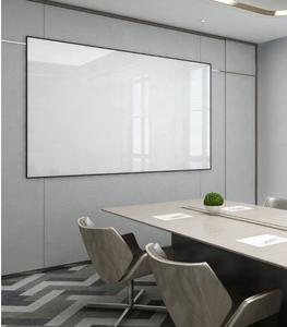 Verre de <span class=keywords><strong>tableau</strong></span> <span class=keywords><strong>blanc</strong></span> magnétique personnalisé avec feuille galvanisée de 0.4mm au dos - Product Image 1