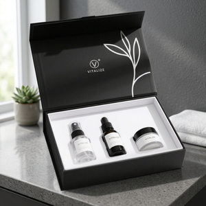 Caja de Regalo Cosmética Portátil, Ecológica, Biodegradable, con Cierre Magnético, Elegante, Duradera, Empaque de Belleza Premium - Product Image 2