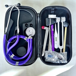 Estetoscopio de Cardiología de Grado Médico, Kit de Doble Cabeza para Uso Clínico en Enfermería y Pediatría, Certificado MDR CE, Entrega Rápida - Product Image 4