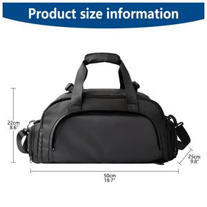 BSCI Custom Red Unisex Oxford Material Moda Deportes Duffel Gym Bag con impresión personalizada para adultos - Product Image 2