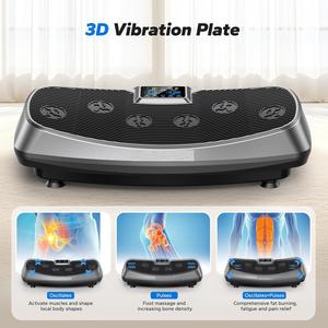 Machine d'exercice de plaque de vibration <span class=keywords><strong>3D</strong></span> Oscillation en mode d'impulsion à usage domestique pour les femmes et les hommes Machine de plate-forme de vibration - Product Image 5