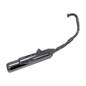 YAMAHA YBR125 için HF HF motosiklet parçaları susturucu susturucu egzoz borusu takma - Product Image 3