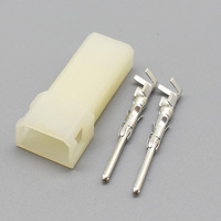 Connecteur mâle femelle automatique non scellé 2 broches 2.3mm avec broches 173973997A 171971999A pour voiture