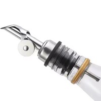 H-0081 Becs verseurs en acier inoxydable avec bouchon automatique, distributeur de vin et d'huile d'olive, pompe pulvérisatrice, bouchon de bouteille, accessoires de bar