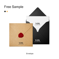 Lipack – carte de visite créative écologique en papier imprimé, cartes de remerciement de luxe personnalisées avec Logo et enveloppe