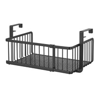 OEM Benutzerdefiniertes Logo Hängender Korb unter dem Regal Ausziehbarer Eisen-Küchenschrank-Organizer 36-60 cm