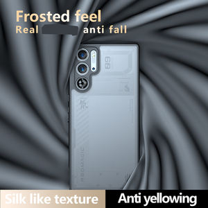 Coque transparente mate pour ZTE nubia Red <span class=keywords><strong>Magic</strong></span> 10 <span class=keywords><strong>Air</strong></span> Case Cover RedMagic 10 9S 9 Pro Anti-shock Acrylique PC Case Skin <span class=keywords><strong>Feel</strong></span> Funda - Product Image 6