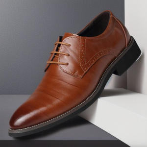 Chaussures en cuir pour homme, style décontracté et urbain, dernier design, vente en gros d'usine, personnalisables, pour le bureau et les occasions formelles, à prix abordable - Product Image 1