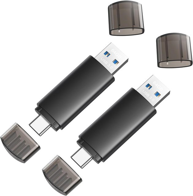 Fast Transfer Speed 2.0 Type C Metal USB Flash Drive 32GB-512GB Logo Printed Pen USB C Flash Disk Corporate Gifts Encryption