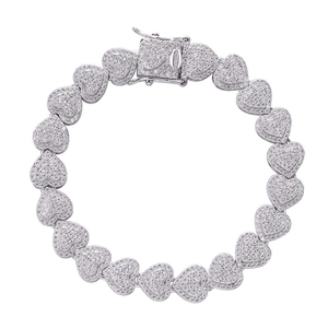 Dazzling Moissanite Diamond Bracelet With Brilliant Cut Sleek Modern Design Ideal For Wedding Jewelry Birthday Gifts - Product Image 6