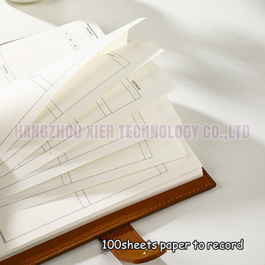 Cuaderno de piel sintética tamaño personal PU TN <span class=keywords><strong>Hobonichi</strong></span> TNN10 con relleno, costura con hilo, papel de 80 g/m², hojas sueltas, LOGO personalizado, regalo - Product Image 4