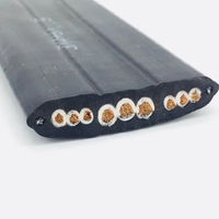 CE-Standard 300/500V TVVB Flaches Flexibles Aufzugskabel H05VVH6-F/H07VVH6-F 24*0,75mm²