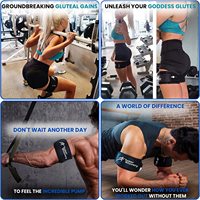 Manchettes d'entraînement musculaire Hyper BFR, vente en gros, logo personnalisé, manchette de restriction du flux sanguin avec pompe, traitement d'entraînement