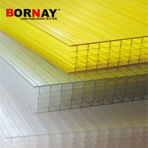 Nouvelles plaques solaires PC, protection UV, <span class=keywords><strong>polycarbonate</strong></span> double paroi, <span class=keywords><strong>pour</strong></span> toiture de serre, fourniture en gros. - Product Image 5