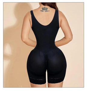 Fajas Fajase Colombianas Gaine sculptante intégrale à bretelles larges, avec fermeture multi-rangs, contrôle <span class=keywords><strong>du</strong></span> ventre, serre-taille et rehausseur de fesses - Product Image 6