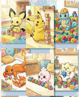 Porte-cartes portable YS avec impression colorée, étui de rangement pour cartes, étui à cartes en papier artistique de dessin animé, cadeau pour enfants, cadeau pour les rassemblements