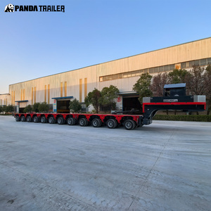 Semi-remorque en acier Nicolas Heavy Haul |   Système d'essieux modulaire hydraulique >220T de capacité de charge pour le transport industriel - Product Image 4