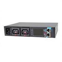 YESEEDER Smart Rack Mini PDU Pequeño de 2C13 Vías, 16A 230V, Uso Industrial, 2RJ45, 485, USB, IP Independiente, SNMP, MODBUS, MQTT, SMTP, PING
