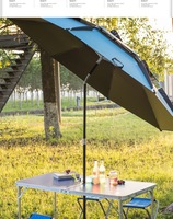 Table à manger pliable de 4 pieds avec chaises, table de camping portable facile à plier et peu encombrante, table de pique-nique légère pour la famille