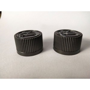 <b>28mm</b> 30mm White Black Plastic Lid for Bottles Children's Pressure Screw Cap - Product Image 4