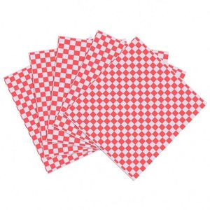 Food Wrapping <b>Paper</b> Snack <b>Pad</b> Grease-proof Coated Single Side 100% Virgin Pulp Customizable Size & Color - Product Image 1
