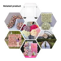 Vente Directe Usine Promise Fleurs Artificielles en Vrac en Gros, Fleurs à Tige Unique pour Décoration de Bouquets