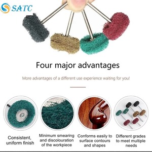 Kit de Ruedas Abrasivas <span class=keywords><strong>para</strong></span> <span class=keywords><strong>Pulir</strong></span> <span class=keywords><strong>Metal</strong></span>, Juego de Accesorios <span class=keywords><strong>para</strong></span> Herramientas Rotatorias <span class=keywords><strong>Dremel</strong></span> - Product Image 5