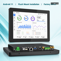 Android tout-en-un 7 pouces Android 11 Root OTA RK3568 ARM G52 GPU Rapport d'aspect 16:9 HMI Prise audio 3,5 mm