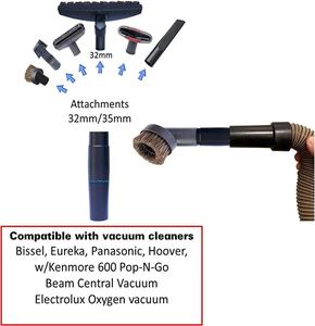 Kit d'adaptateur de tuyau d'<span class=keywords><strong>aspirateur</strong></span> universel, adaptateur d'accessoire d'<span class=keywords><strong>aspirateur</strong></span> compatible avec Bis Sell Ken More E Lectrolux <span class=keywords><strong>Dirt</strong></span> <span class=keywords><strong>Devil</strong></span> - - Product Image 5