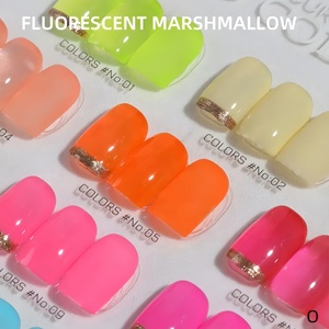 Oxxi Custom UV Light Gel Esmalte de uñas Set 36 colores Bulk Fluorescence Base Coat Miss Nails <span class=keywords><strong>Kodi</strong></span> Collection ODM/OEM Nail Paint - Product Image 3