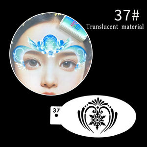 Mei Shang Supplier vend directement des pochoirs de <span class=keywords><strong>peinture</strong></span> et de tatouage <span class=keywords><strong>acrylique</strong></span> pour le <span class=keywords><strong>visage</strong></span> et le corps pour enfants, pour le maquillage et le coiffage des fêtes. - Product Image 4