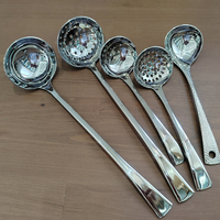 En gros, ustensiles de cuisine en acier inoxydable 304 : Spatule de cuisine, Louche à soupe et Louche à soupe ajourée, ensemble d'ustensiles et gadgets de cuisine