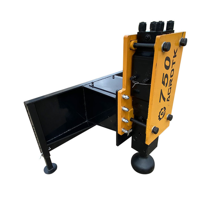 Pile Hammer Chisel Skid Steer Post