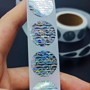 Özel 3D holografik güvenlik etiketi etiket seri numarası kimlik doğrulama Blockchain dijital QR kodu yüksek güvenlik profesyonel - Product Image 2