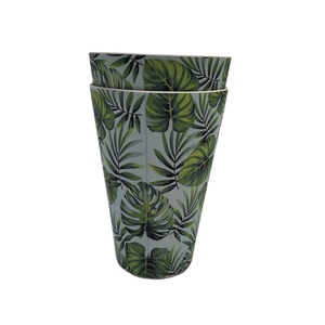 Eco Friendly riutilizzabile viaggio tazza di caffè 12oz RPET portare via tazze di bambù per andare tazze per il succo di caffè - Product Image 5
