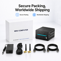 Мини-игровой ПК Intel Core i7-14700F RTX 5060 Ti 16 ГБ выделенной видеопамяти DDR5 5600 96 ГБ M.2 PCIe 4.0 SSD WiFi 6E Dual LAN Настольный ПК