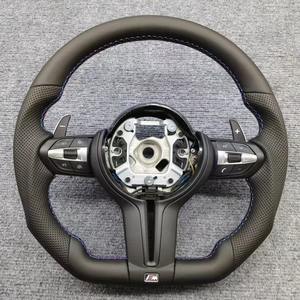 Volante LED de Fibra de Carbono Forjado YTcarbon para M Serie 4 G22 G23 G26 <span class=keywords><strong>M440d</strong></span> - Product Image 4