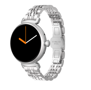 Reloj Inteligente DM70 para Mujer, Pantalla AMOLED de 1.04 Pulgadas, IP68, Correa de Cuero, para Llamadas Bluetooth, Monitor de Actividad Física, Aplicación FitCloudPro, <span class=keywords><strong>Android</strong></span> - Product Image 4