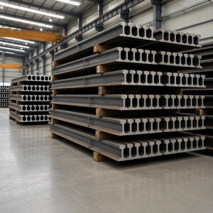 Rotaia Ferroviaria in Acciaio al Carbonio Laminata a Caldo a Prezzo di Fabbrica, Profilo per Binari Pesanti e Leggeri, Lunghezza Personalizzata - Product Image 5