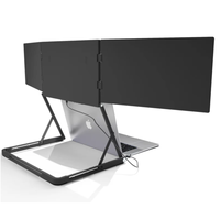 Moniteur portable tactile 15,6'' FHD IPS ultra-fin / Affichage USB-C Plug-and-Play pour PC / Moniteur de jeu pliable pour ordinateur portable
