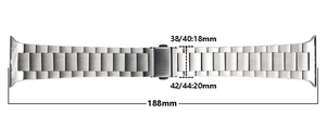 Cinturino di lusso con cinturino di ricambio Smart Leyi in metallo e acciaio inossidabile cinturino in maglia per <span class=keywords><strong>iphone</strong></span> IWatch cinturino 7 8 49mm 45mm - Product Image 5