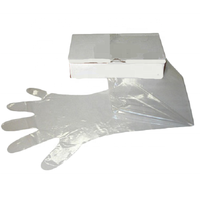 Gants vétérinaires jetables de 90 cm de longueur, imperméables, en PE, pour l'élevage du bétail