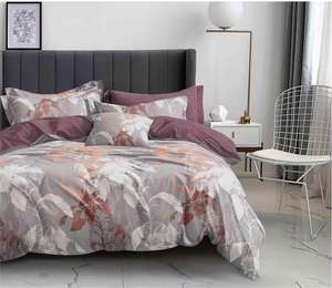 3 adet yorgan seti, her mevsim için <span class=keywords><strong>2</strong></span> yastık kılıfı ile yumuşak mikrofiber yatak baskılı yorgan (kraliçe) - Product Image 5